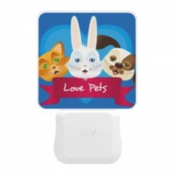 Night Light, Three Cute Animal Characters Are Shown On A Blue Background 11 Night Light, Three Cute Animal Characters Are Shown On A Blue Background -Pattern Night Light 418431e5d0d8319d4353094648ca79e51c042944