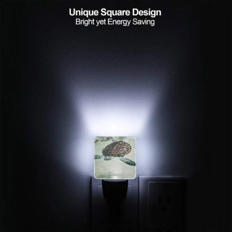 Night Light Set of 2, A turtle swimming in the water. Night Light Set Of 2, A Turtle Swimming In The Water. -Pattern Night Light 425704e3c056d5741747110d78ee515b9c385deb
