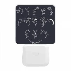 Night Light, A Collection Of Flower Drawings In Black And White. 11 Night Light, A Collection Of Flower Drawings In Black And White. -Pattern Night Light 42b23acf96b5daf73331b6a797eb0879039d2b7e