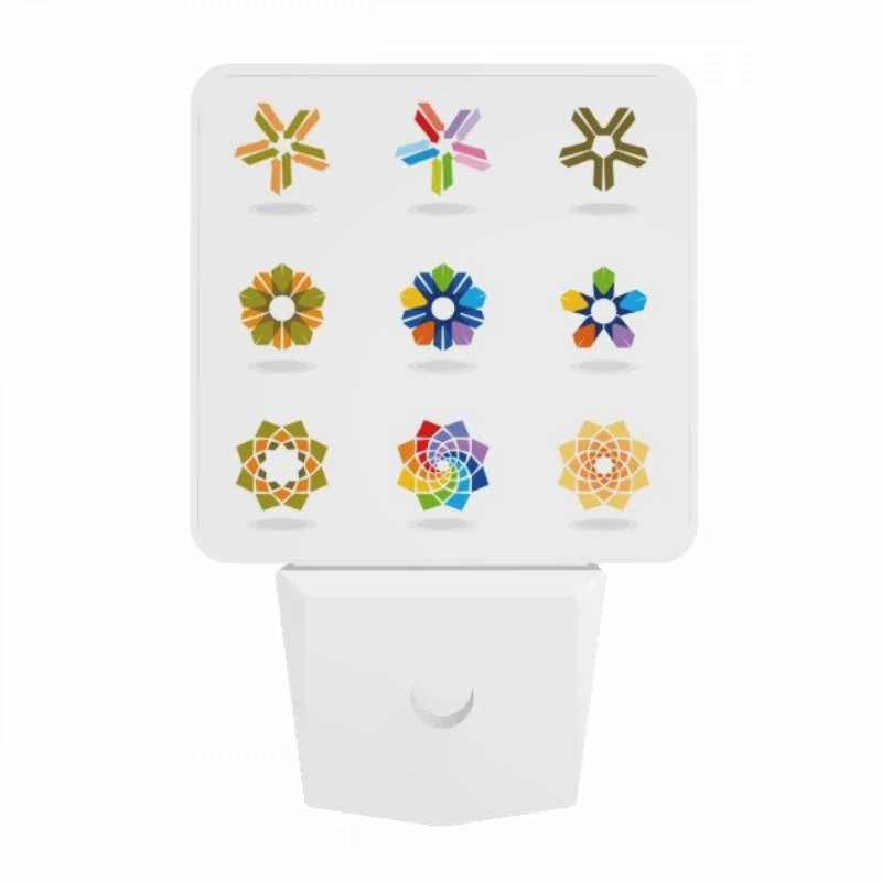 Night Light, A collection of six different colored flowers. Night Light, A Collection Of Six Different Colored Flowers. -Pattern Night Light 450a0a6a36c8273b39c6af51ca57027e2238ad78