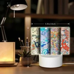 Rectangular Acrylic Night Light, Four Different Colored Designs Of A Tree. 7 Rectangular Acrylic Night Light, Four Different Colored Designs Of A Tree. -Pattern Night Light 450c07b03c0fc280e8d9231126dba96aa9fcdfc4