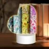 Love Acrylic Night Light, Four Different Colored Paintings Of Flowers. 1 Love Acrylic Night Light, Four Different Colored Paintings Of Flowers. -Pattern Night Light 45cb92651a408b201dcaea4fd22db5b6e47cd90c