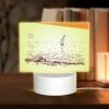 Rectangular Acrylic Night Light, A Boat Is Sailing In The Ocean 2 Rectangular Acrylic Night Light, A Boat Is Sailing In The Ocean -Pattern Night Light 46c2d9268bb86a7e56e6e26e9f956ded820d85c7