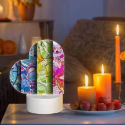 Love Acrylic Night Light, Four Different Colored Designs Of Flowers. 8 Love Acrylic Night Light, Four Different Colored Designs Of Flowers. -Pattern Night Light 4b1355dd07e6a395eeb956b37ba5745cb815f3f4