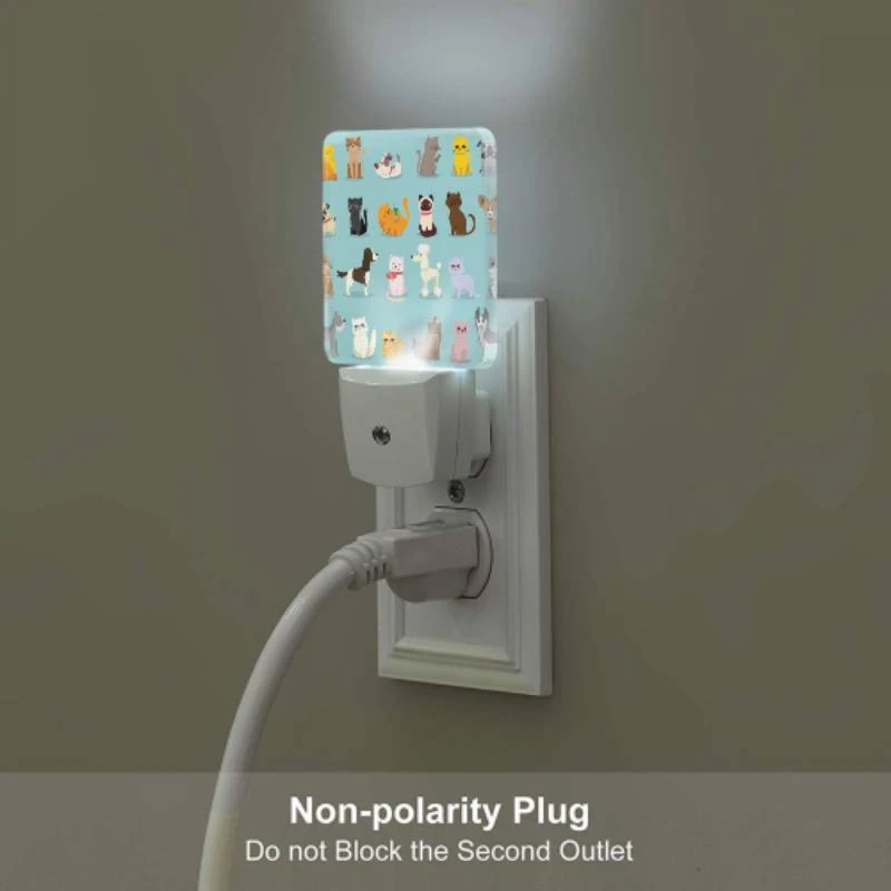 Night Light, A collection of different colored cats. Night Light, A Collection Of Different Colored Cats. -Pattern Night Light 4b81fbd0128284f7b8a4f9276a88bd3305b27849