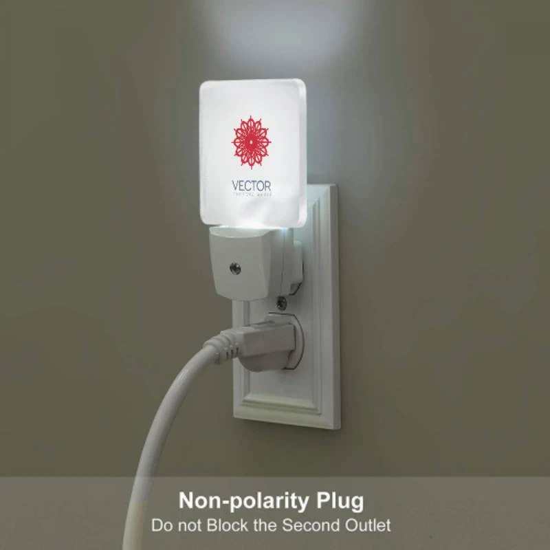 Night Light, A red and white circular design with a white background. Night Light, A Red And White Circular Design With A White Background. -Pattern Night Light 4db8bb760e957030acf6d8540ece41ae55389eb1