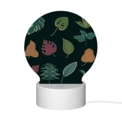 Round Acrylic Night Light, A Collection Of Different Leaf Designs. 11 Round Acrylic Night Light, A Collection Of Different Leaf Designs. -Pattern Night Light 4f64e009d4c5cf35f77bf6a58139fb76744235e5