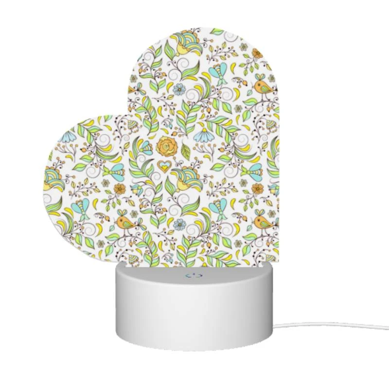 Love Acrylic Night Light, A colorful floral pattern with yellow Love Acrylic Night Light, A Colorful Floral Pattern With Yellow -Pattern Night Light 4f6f7b75a03c2924849241341b639633b91eefd9