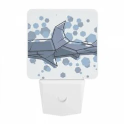 Night Light, A Shark Is Shown In A Cartoon Style With A Blue Background. 9 Night Light, A Shark Is Shown In A Cartoon Style With A Blue Background. -Pattern Night Light 4f9600118c3a4200af0e37f62cba39b10ea7610a