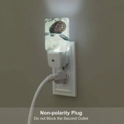 Night Light Set Of 2, A Turtle Swimming In The Water. 6 Night Light Set Of 2, A Turtle Swimming In The Water. -Pattern Night Light 508a42fc4b45250b1b4cee3611e2db100ae0f378