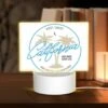 Rectangular Acrylic Night Light, A Logo For West Coast California. 1 Rectangular Acrylic Night Light, A Logo For West Coast California. -Pattern Night Light 51c45d8b3ef743994a466c7f3234d49ad3898ca8