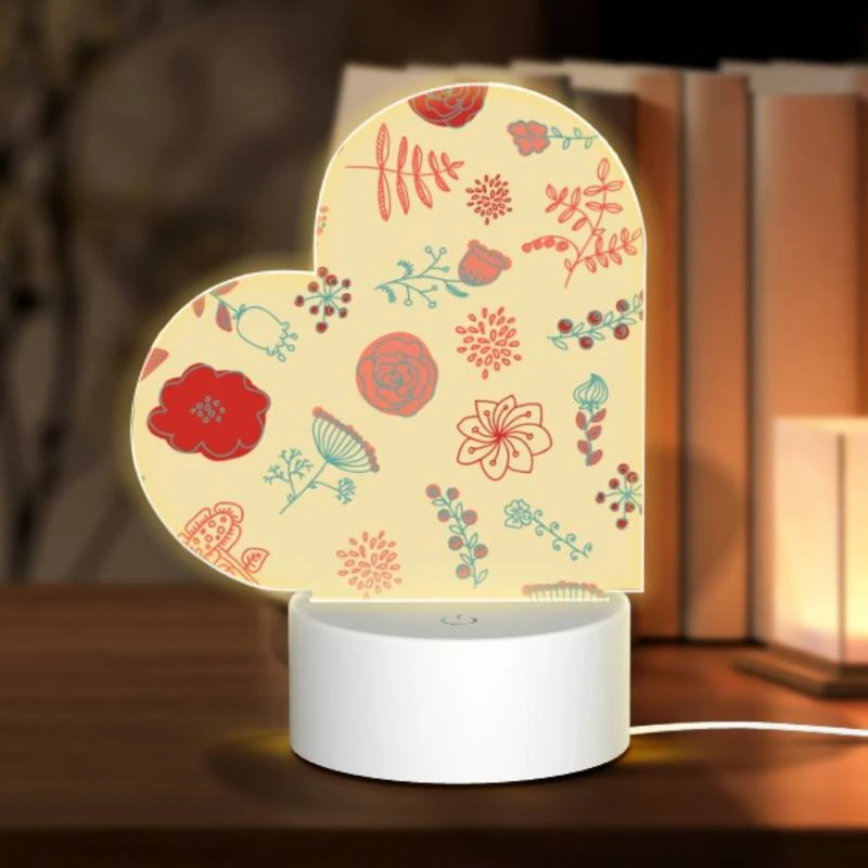 Love Acrylic Night Light, A colorful floral pattern with red Love Acrylic Night Light, A Colorful Floral Pattern With Red -Pattern Night Light 536d8329083aeed97e4e0d48c6d2c52b8587439a