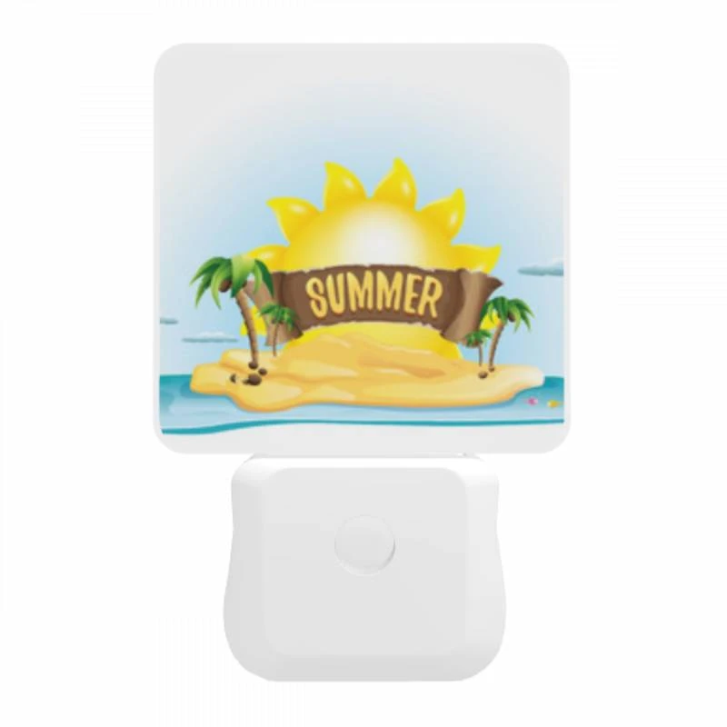 Night Light, A cartoon sun with a yellow face and yellow rays. Night Light, A Cartoon Sun With A Yellow Face And Yellow Rays. -Pattern Night Light 549bc709ffb6b756848c7ee6cb106afddb3a299e