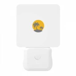 Night Light, A Yellow Sun With Two Palm Trees In The Background. 10 Night Light, A Yellow Sun With Two Palm Trees In The Background. -Pattern Night Light 563b15750d3e2b4c3ba33ec12b073a52e07028a5