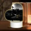 Love Acrylic Night Light, A Black And White Image Of A Halloween Scene With A Moon 2 Love Acrylic Night Light, A Black And White Image Of A Halloween Scene With A Moon -Pattern Night Light 578901fbd998df3720df0ec66a9c54e6cfa6b4a8