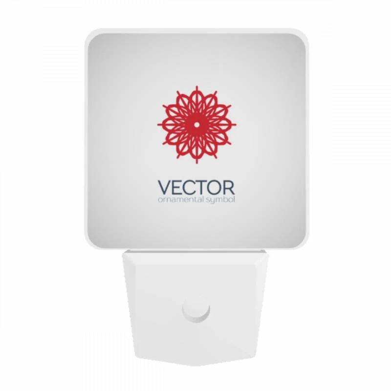 Night Light, A red and white circular design with a white background. Night Light, A Red And White Circular Design With A White Background. -Pattern Night Light 5a79a0f3e01678fbf66380c13c2987c47ce89765