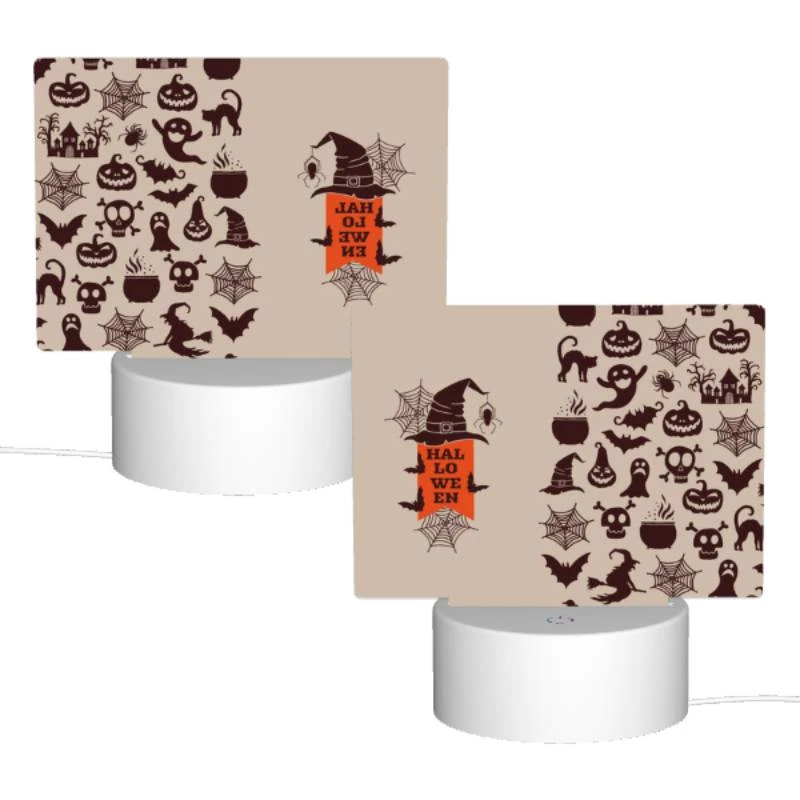Rectangular Acrylic Night Light, A poster with a wizard and a bowl of soup on it. Rectangular Acrylic Night Light, A Poster With A Wizard And A Bowl Of Soup On It. -Pattern Night Light 5ab0866ba933b43ed7a2c6470bb44b214f7574be