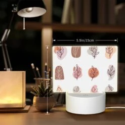 Rectangular Acrylic Night Light, A Collection Of Leaves In Different Colors. 7 Rectangular Acrylic Night Light, A Collection Of Leaves In Different Colors. -Pattern Night Light 5cd6d0f575d7bf4f4797f30def6a7082a6305e1d