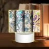 Rectangular Acrylic Night Light, Three Colorful Designs Are Displayed Side By Side. 1 Rectangular Acrylic Night Light, Three Colorful Designs Are Displayed Side By Side. -Pattern Night Light 5d9b6ff64cb36d971a6ac5b80f0651fa42f1b966