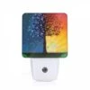 Night Light, A Tree With A Blue 2 Night Light, A Tree With A Blue -Pattern Night Light 5feca4de0d600930b6b04b5683600d4f25766346