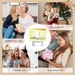 Rectangular Acrylic Night Light, A Boat Is Sailing In The Ocean 9 Rectangular Acrylic Night Light, A Boat Is Sailing In The Ocean -Pattern Night Light 607bb9b7fc0c7eeeb059089bb0628b0e45be90b9