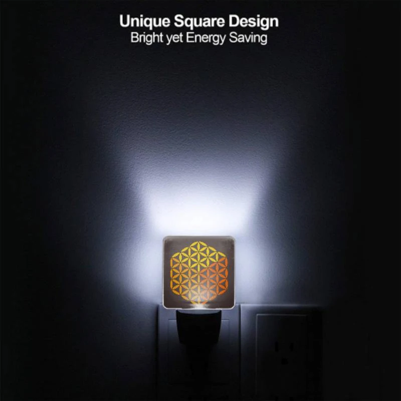 Night Light, A yellow and orange flower design. Night Light, A Yellow And Orange Flower Design. -Pattern Night Light 623614bc4327fb8f51bf116b88bc0e2c546585f4