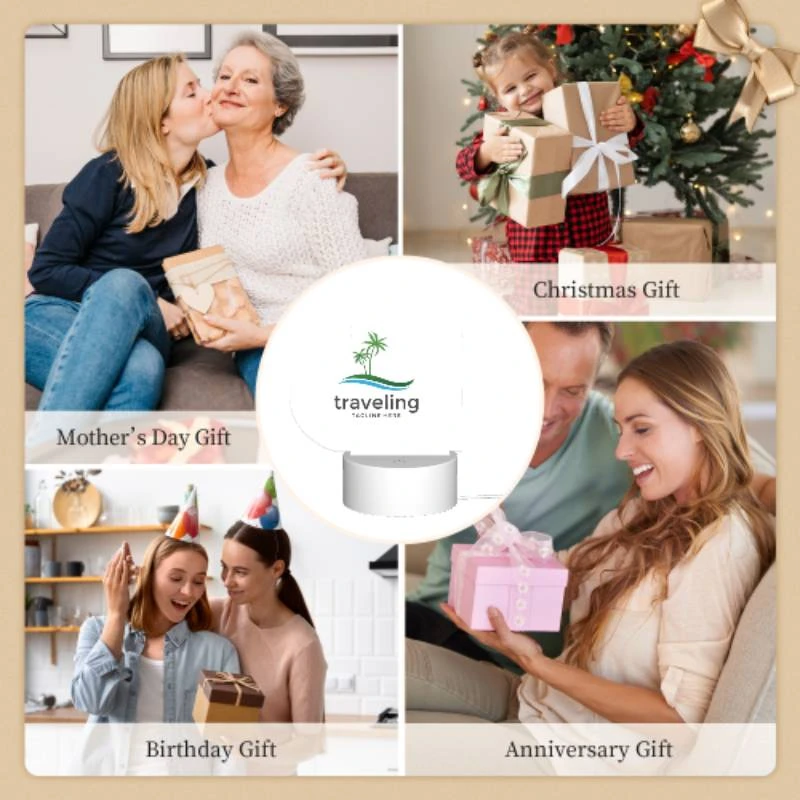 Love Acrylic Night Light, A logo for traveling with a palm tree in the background. Love Acrylic Night Light, A Logo For Traveling With A Palm Tree In The Background. -Pattern Night Light 629659b3e459d87cd0c999d9f3e8564612edf188