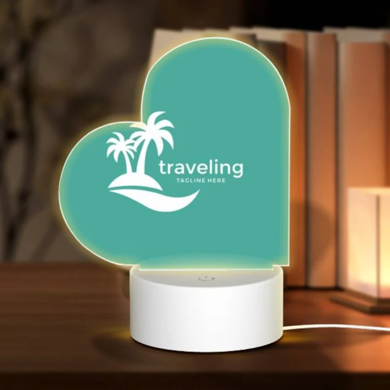 Love Acrylic Night Light, A logo for a traveling company. Love Acrylic Night Light, A Logo For A Traveling Company. -Pattern Night Light 669d827e57b506870ce325a14811fe31039ea942