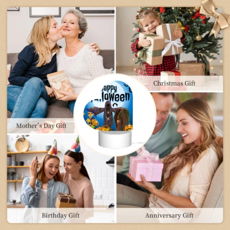 Love Acrylic Night Light, A Halloween poster with a witch Love Acrylic Night Light, A Halloween Poster With A Witch -Pattern Night Light 6891f32306dc5b04e2b2ef81513555d0213811bb