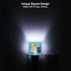 Night Light Set Of 2, A Dog 5 Night Light Set Of 2, A Dog -Pattern Night Light 68ffdbfa7edc0398c0b85d65d414c4e03993f315