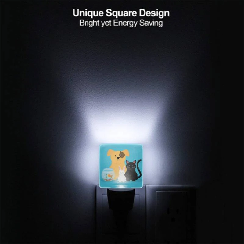 Night Light Set of 2, A dog Night Light Set Of 2, A Dog -Pattern Night Light 68ffdbfa7edc0398c0b85d65d414c4e03993f315