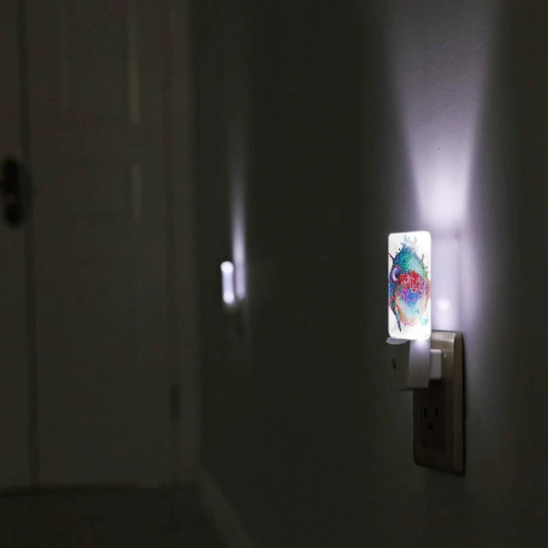 Night Light, A colorful fish with a blue and red body. Night Light, A Colorful Fish With A Blue And Red Body. -Pattern Night Light 6b3ee8e8574b1c8f35f3e00f9318e9cd82cb501f