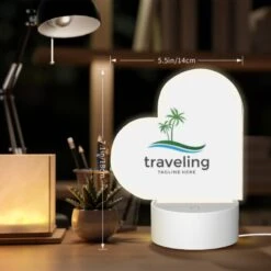 Love Acrylic Night Light, A Logo For Traveling With A Palm Tree In The Background. 7 Love Acrylic Night Light, A Logo For Traveling With A Palm Tree In The Background. -Pattern Night Light 6e31c416a09a74e16baad95ac1b219588bcad97d