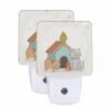Night Light Set Of 2, A Cat 1 Night Light Set Of 2, A Cat -Pattern Night Light 6e6e74159a7c89f755b1443867cf97164f653fde