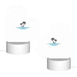 Love Acrylic Night Light, A Black And White Image Of A Beach With Palm Trees. 3 Love Acrylic Night Light, A Black And White Image Of A Beach With Palm Trees. -Pattern Night Light 6fade2ada267ef9e554793ffcb99144db313de3a