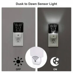 Night Light, A Black And White Drawing Of A Tiger With The Words "Happy Halloween" Written Underneath. 4 Night Light, A Black And White Drawing Of A Tiger With The Words "Happy Halloween" Written Underneath. -Pattern Night Light 71f4d2230320b42bad2864330792aa907c8d9bfd