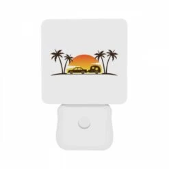 Night Light Set Of 2, A Car Is Driving Down A Road With A Camper Trailer Attached To It. 10 Night Light Set Of 2, A Car Is Driving Down A Road With A Camper Trailer Attached To It. -Pattern Night Light 7313ede97e26155750d81f58d2457cba6e9cbb73