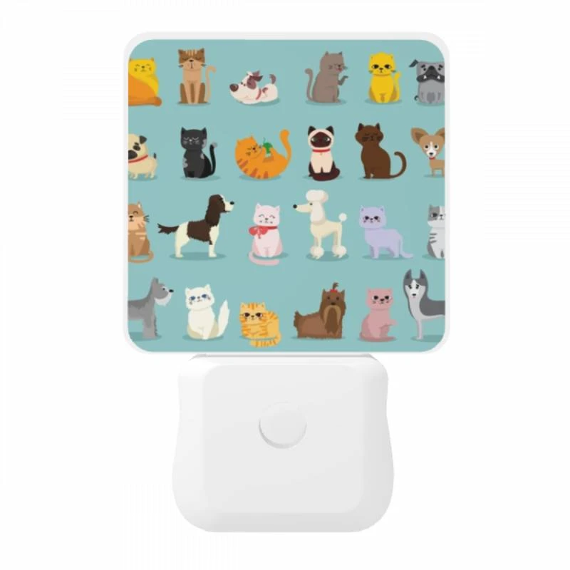 Night Light, A collection of different colored cats. Night Light, A Collection Of Different Colored Cats. -Pattern Night Light 73901653359ff4a73e0ffb381abf7d6c7df1146d