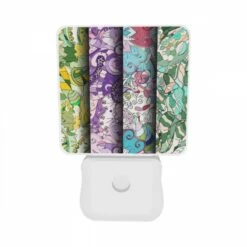 Night Light Set Of 2, Four Different Colored Designs Of A Clock. 9 Night Light Set Of 2, Four Different Colored Designs Of A Clock. -Pattern Night Light 73f72ede91a714607842749be07d4668ff3cc7a5