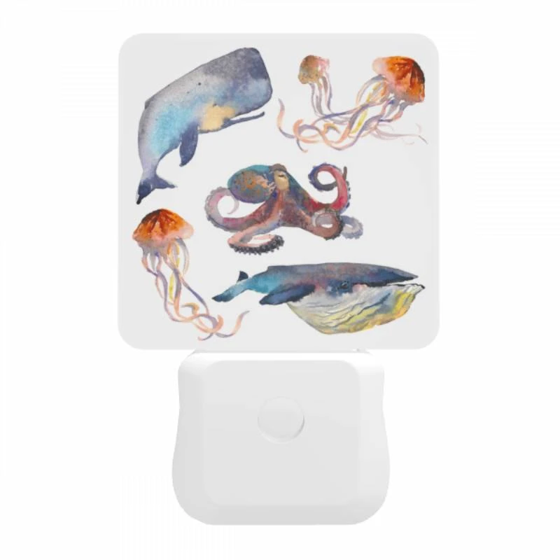 Night Light, A collection of sea creatures Night Light, A Collection Of Sea Creatures -Pattern Night Light 741bee8d25a9db5948d9fea32a00ca530fb1d6ee