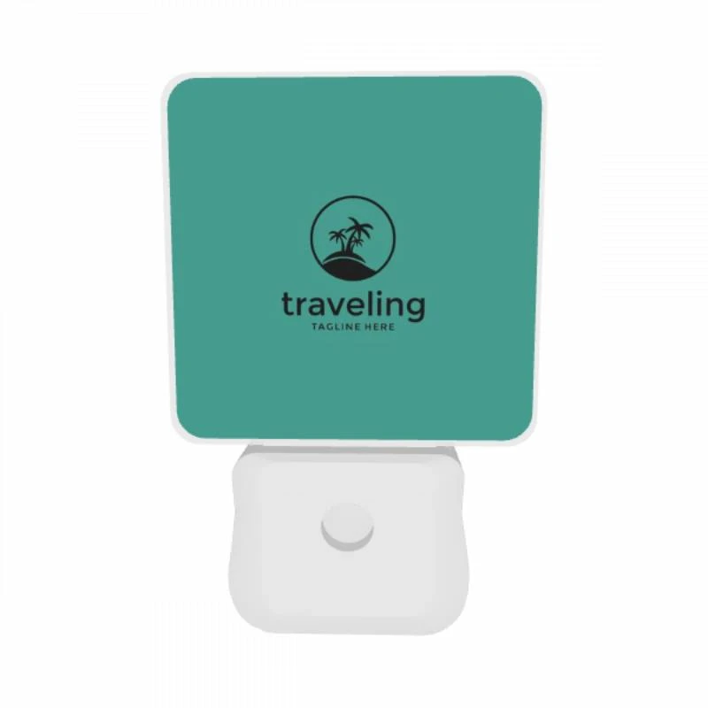 Night Light Set of 2, A logo for a traveling company. Night Light Set Of 2, A Logo For A Traveling Company. -Pattern Night Light 746e0611c1c4ec12d0a5a9abc5fd5b15e9af27b0