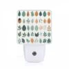 Night Light, A Collection Of Leaves In Different Colors. 2 Night Light, A Collection Of Leaves In Different Colors. -Pattern Night Light 781baa780322562546056395d84cad4a55945ce5