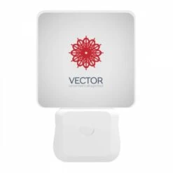 Night Light, A Red And White Circular Design With A White Background. 11 Night Light, A Red And White Circular Design With A White Background. -Pattern Night Light 7840c57b55f8e13825fd41ccf70447d072c57000