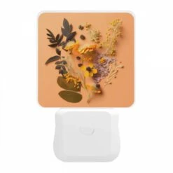 Night Light, A Collection Of Flowers And Leaves On A Yellow Background. 11 Night Light, A Collection Of Flowers And Leaves On A Yellow Background. -Pattern Night Light 798da811d51cb3e9ceff660539d937bb7a8b4544
