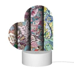 Love Acrylic Night Light, Three Colorful Paintings Of Flowers Are Displayed Side By Side. 11 Love Acrylic Night Light, Three Colorful Paintings Of Flowers Are Displayed Side By Side. -Pattern Night Light 7dd7a7153ffe4a26b998ef9fec275b301cf0c374