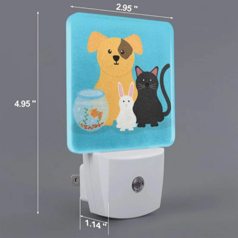 Night Light Set of 2, A dog Night Light Set Of 2, A Dog -Pattern Night Light 7dd92d3902bcd091f5e2465ebf4fcb80cf2aa853