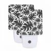 Night Light Set Of 2, A Pattern Of Black And White Flowers. 2 Night Light Set Of 2, A Pattern Of Black And White Flowers. -Pattern Night Light 7de2a28b68190c0832b4ce8bb59984971efbbd11