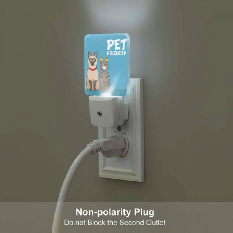 Night Light, Two cats are sitting next to each other Night Light, Two Cats Are Sitting Next To Each Other -Pattern Night Light 7eb2a9174c3c5f6b028b60c58884de729d9644d1