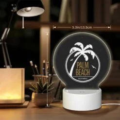 Round Acrylic Night Light, A Logo For Palm Beach 7 Round Acrylic Night Light, A Logo For Palm Beach -Pattern Night Light 7f4439fe5ec12b93c1d7593c7d2b7bdafd49aa90