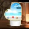 Love Acrylic Night Light, A Colorful Beach Scene With Palm Trees And Umbrellas. 1 Love Acrylic Night Light, A Colorful Beach Scene With Palm Trees And Umbrellas. -Pattern Night Light 7fe9ca19201c87e89a703c2acb51e9ad4d3d0c5c